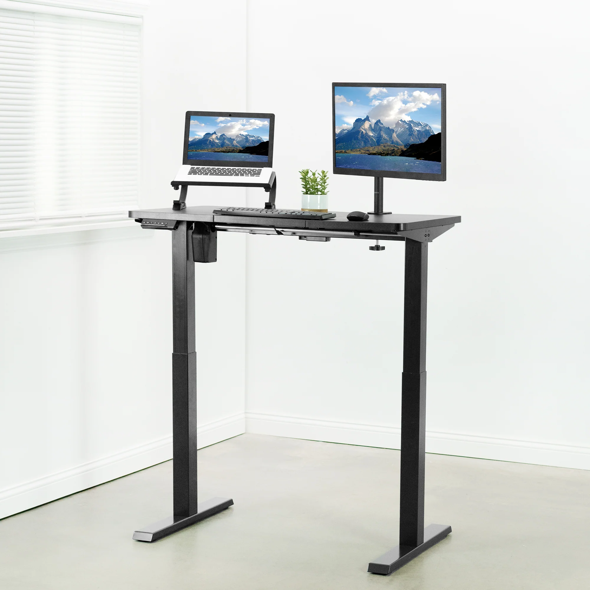 Elektrisch Verstelbaar Bureau �C Ergonomische Zit-Sta Werkstation voor Verbeterd Comfort en Productiviteit