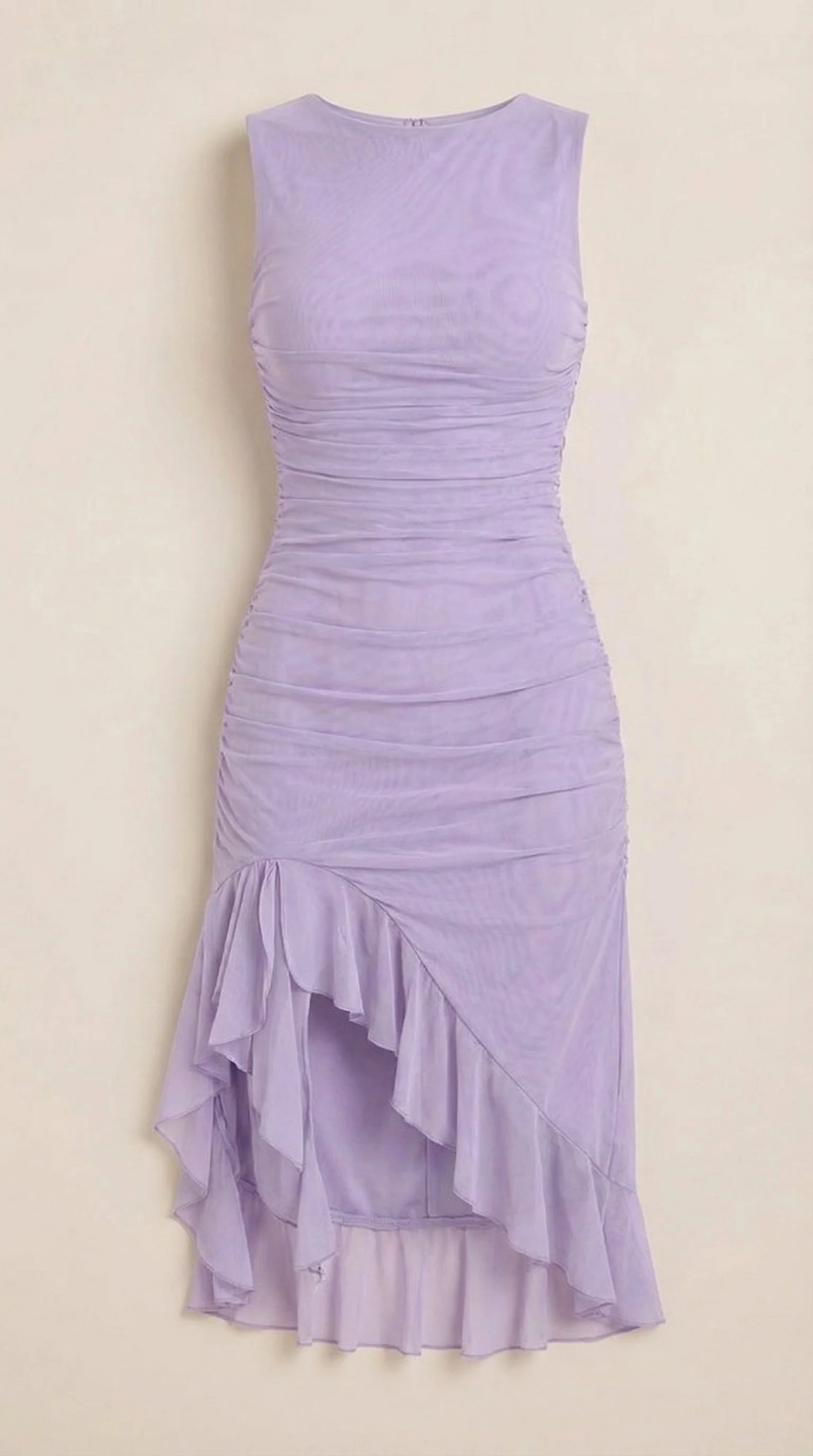 Midi-Kleid mit R��schen