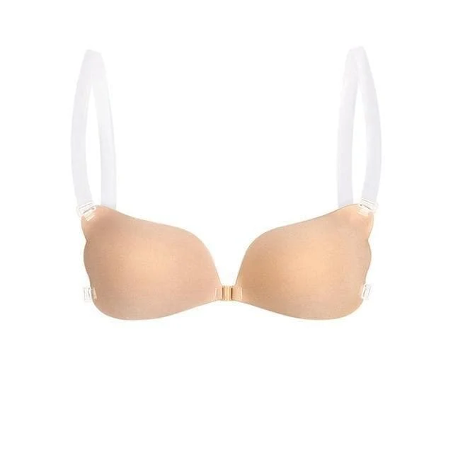 Nahtloser BH mit transparenten Tr?gern