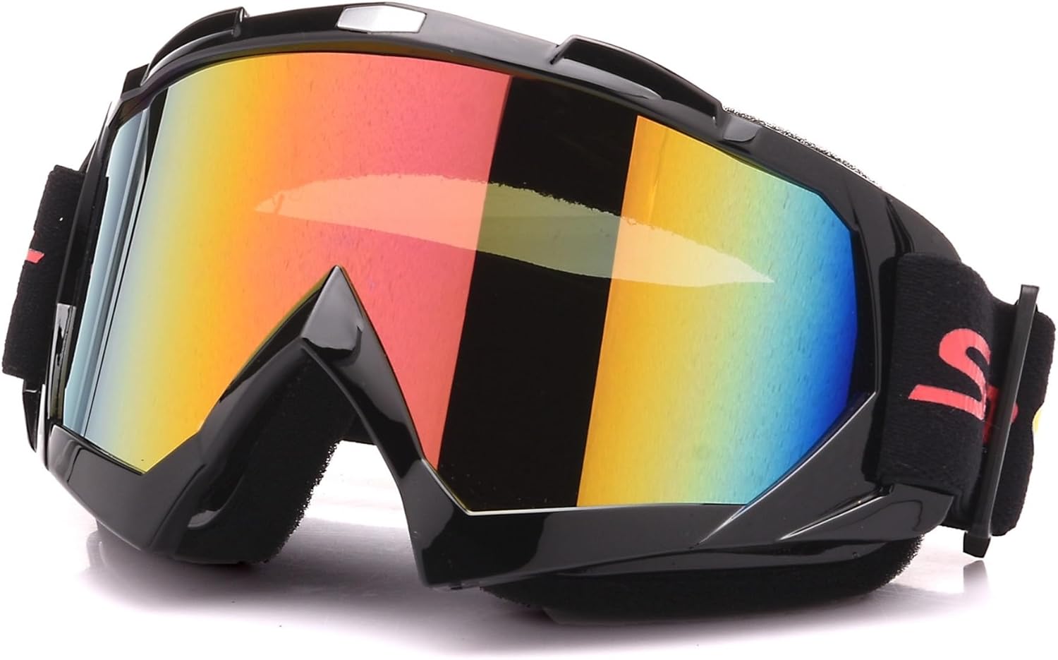 Skibrille – Nebel, Skibrille für Erwachsene, große Maske, Brille, Skifahren, Herren/Damen, Schnee, Snowboard, Brille – Sand, winddicht, atmungsaktiv, Motorradbrille für den Außenbereich (Farbe: