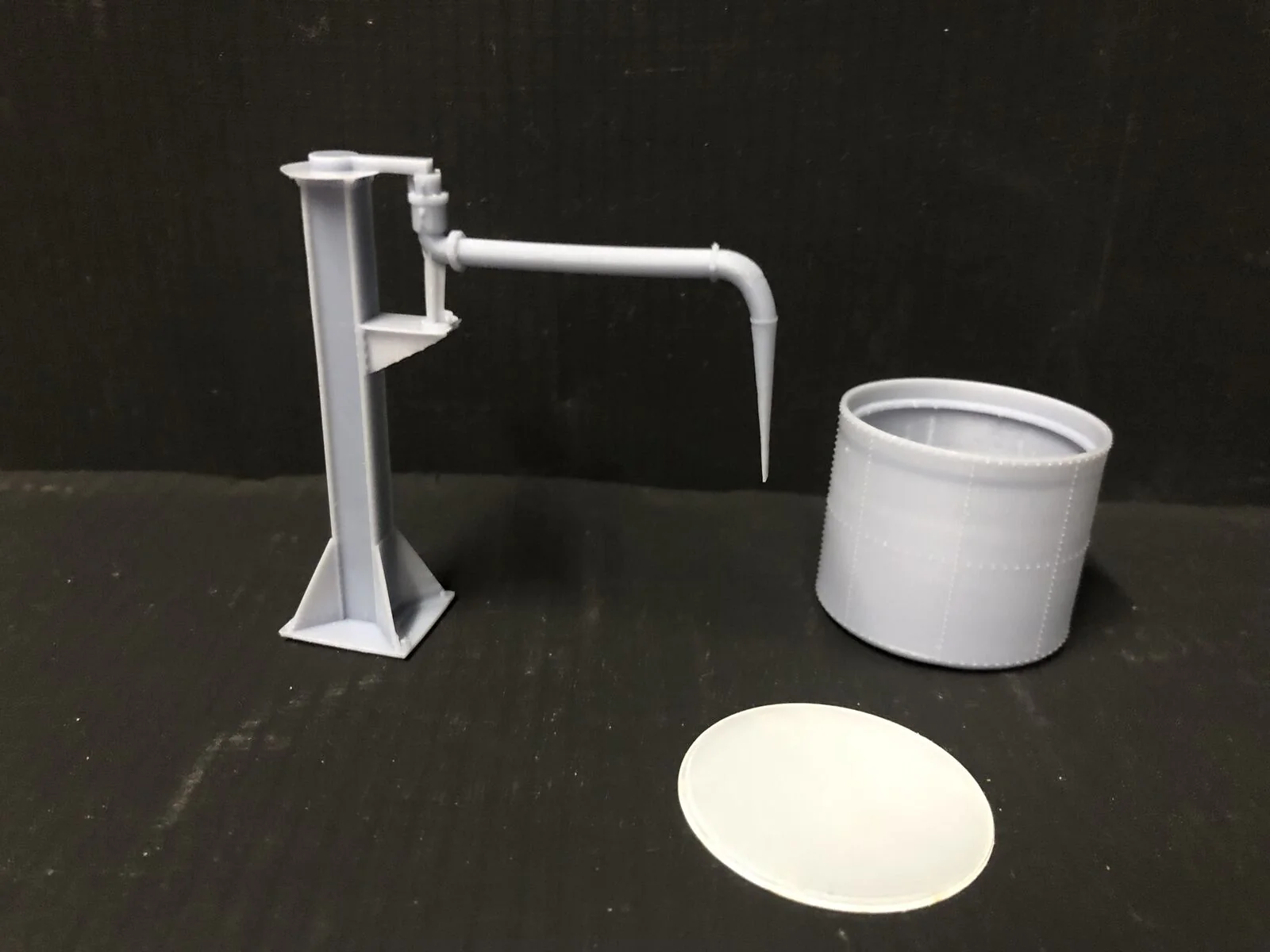 OO Gauge (OO9) GWR Style  water tower based on Buckfastleigh at the SDR