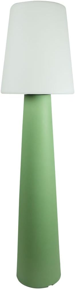 8 seasons design LED Stehlampe No. 1-160cm groß (Mint), E27, RGB Farbwechsel, dimmbar, Fernbedienung – wetterfest – Stehleuchte für innen & außen (Garten, Terrasse) - robust und langlebig