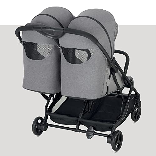Inglesina Twin Sketch Passeggino Gemellare, Blu, Ultraleggero, Compatto, per Gemelli o Fratelli e Sorelle, Adatto fino a 15 kg per bambino : Amazon.it: Prima infanzia
