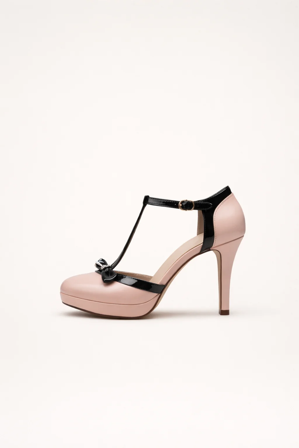 Damen Plateau High Heels mit verstellbarem Kn?chelriemen | Elegante Pumps f��r Hochzeiten & Events | Plateau Abendschuhe