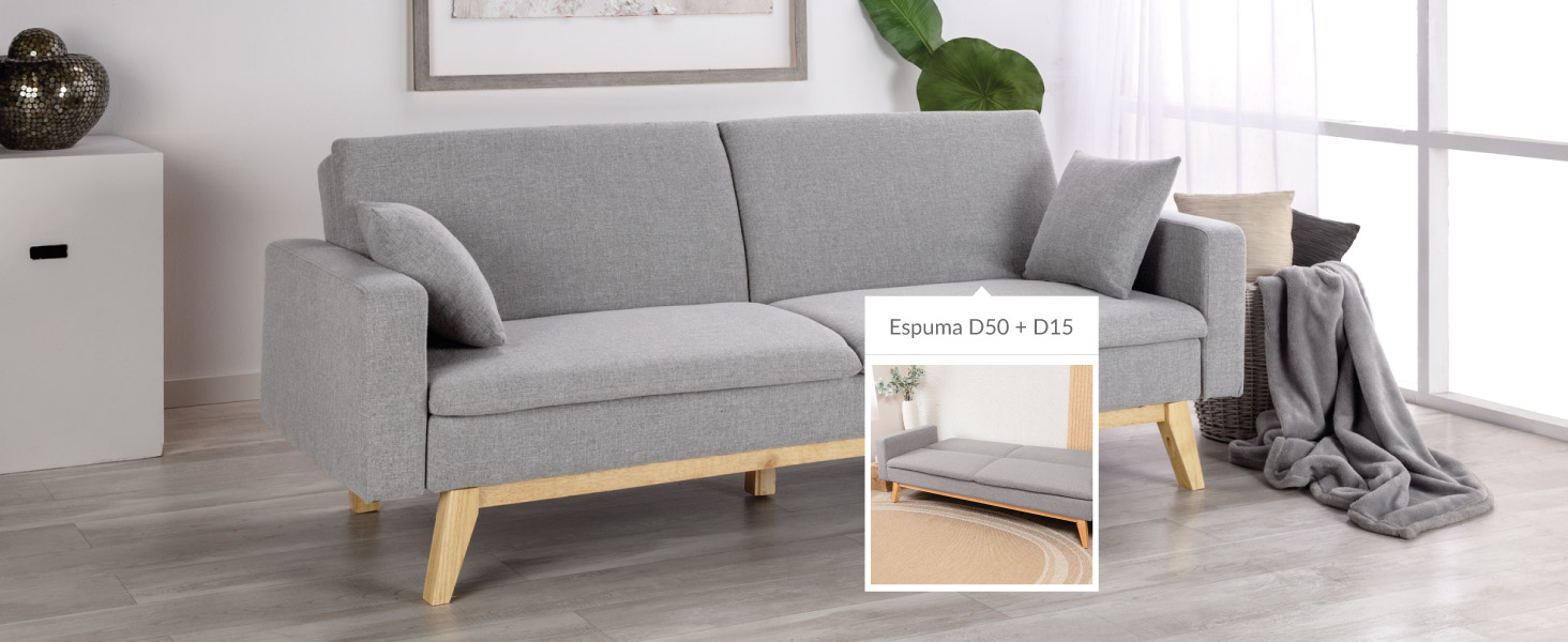 sofa cama matrimonio, sofa cama 3 plazas, sofa cama tres plazas, sofa cama tela, sofa cama clic clac