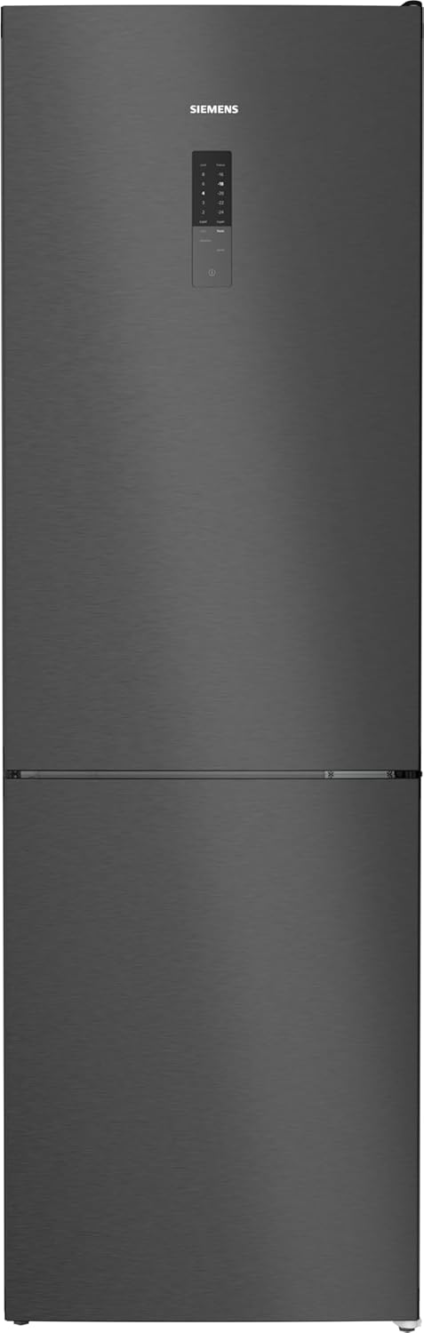 SIEMENS KG39EAICA iQ500 Kühl-Gefrier-Kombination, 201 x 60 cm, 249 L Kühlen + 94 L Gefrieren, LowFrost seltener abtauen, LED-Beleuchtung gleichmige Ausleuchtung, BigBox Platz für groes Gefriergut