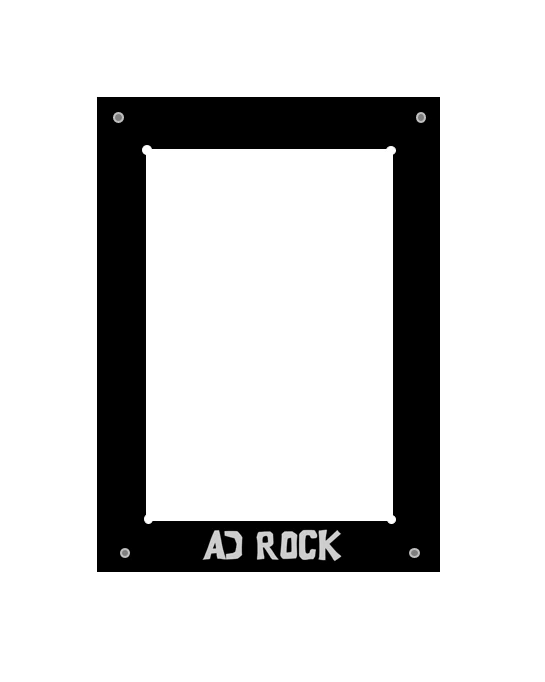 Ad Rock - Artist Signature Serie - Single Sketch Card Holder