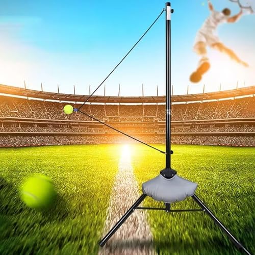 Tennis Training Swing Trainer, Mehrzweckgerät für Vorhand- und Rückhandübungen, höhenverstellbar, ideal für Kinder und Erwachsene, Anfängerfreundlich