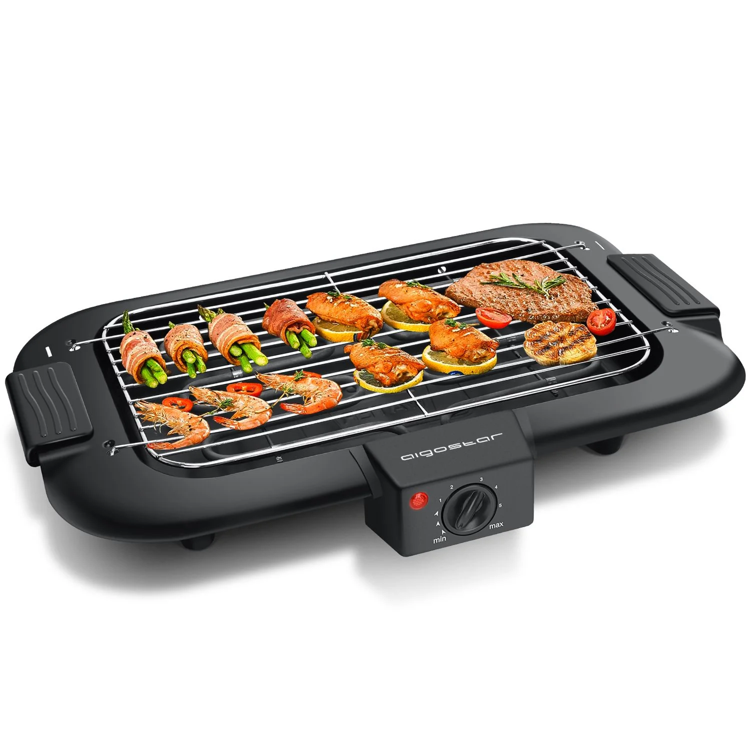 Barbacoa Grill Eléctrico Sin Humo, 2000w, 812196