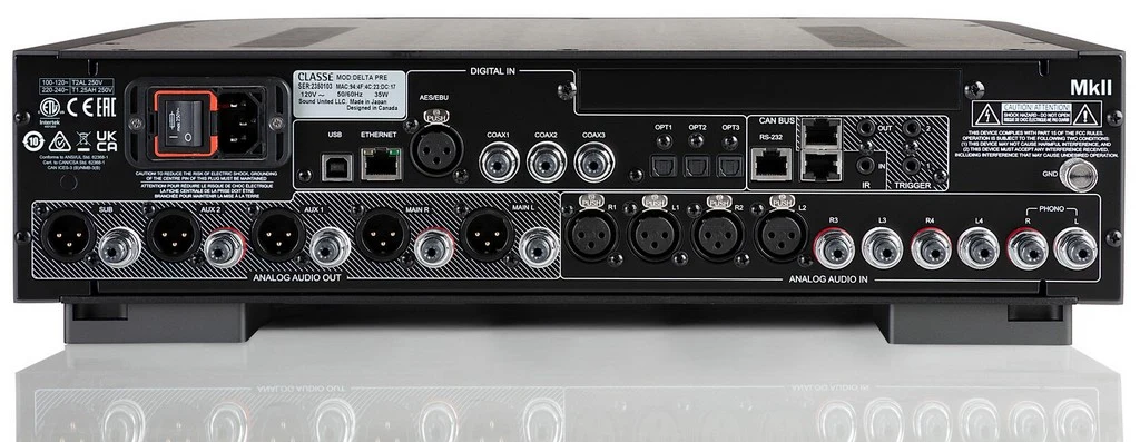 Classe Delta Pre MKII with DAC