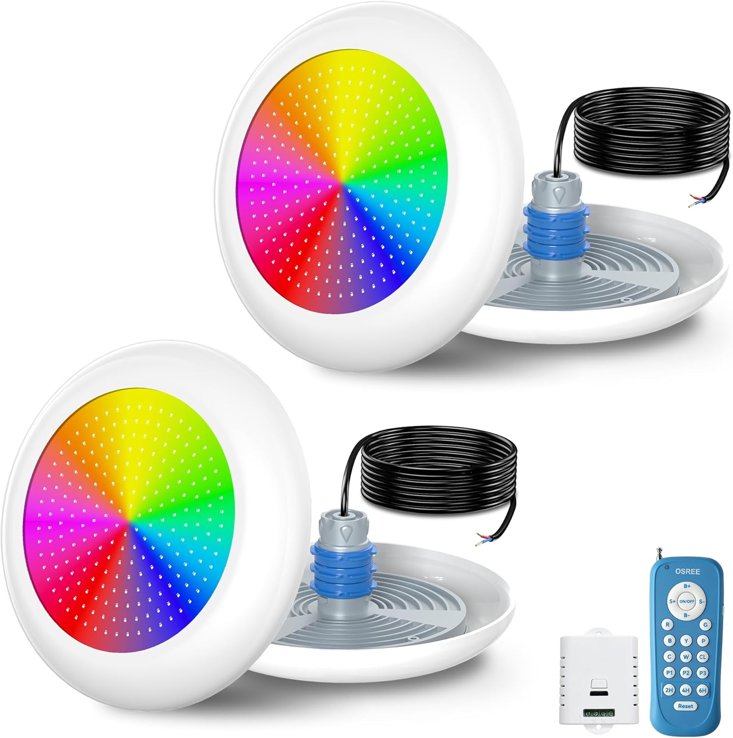 LED Poolbeleuchtung mit 1,5