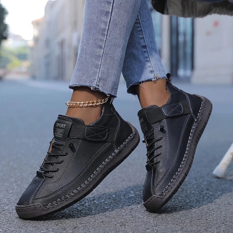 Orthop?dische Schuhe Damen | Bequeme Sneaker mit Fu?bett f��r Alltag & Arbeit | Ergonomische Wanderschuhe Atmungsaktiv