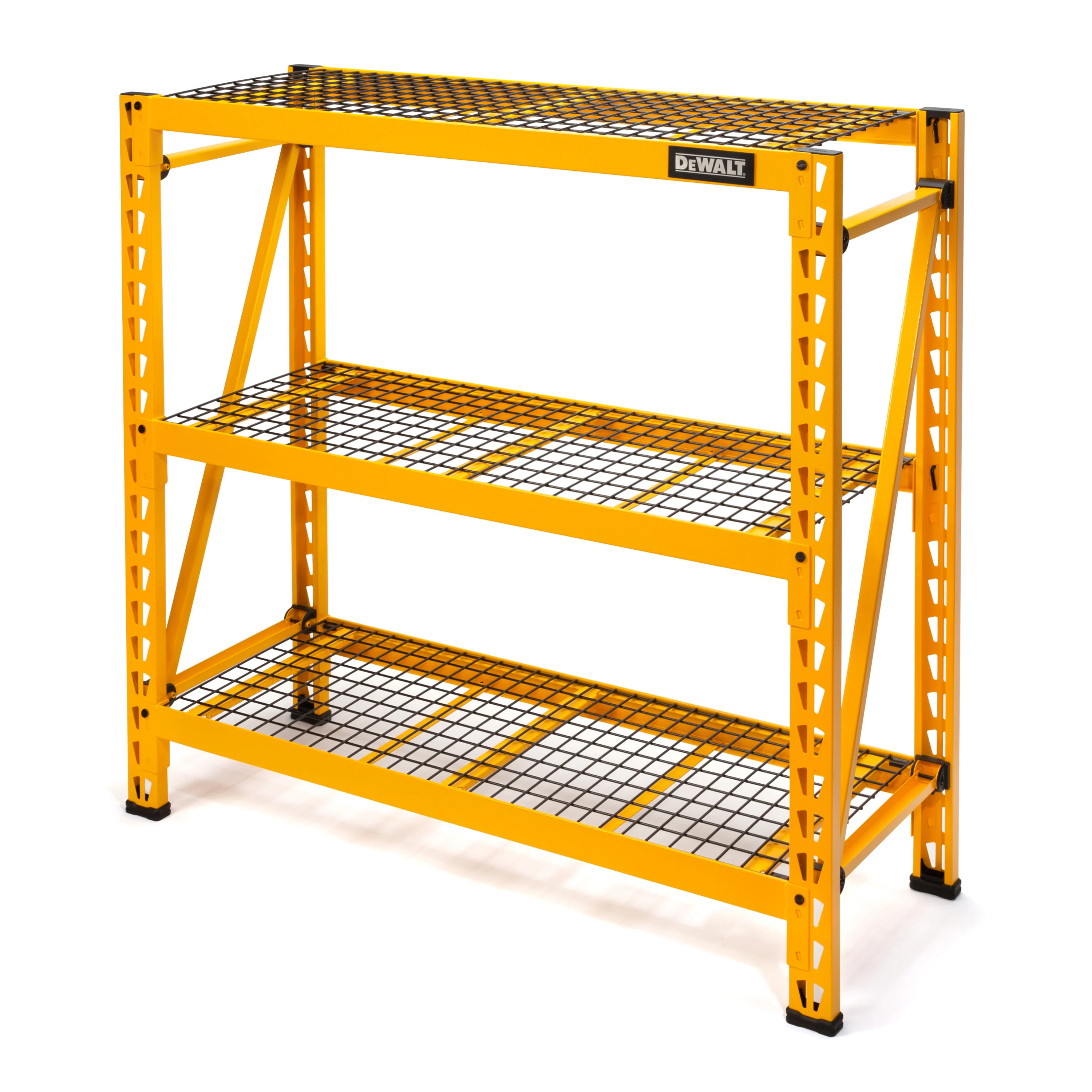 2025 DEWALT DXST4500-W Industri?le Draad Opslagrek, 4 Voet Hoog, 3 Planken