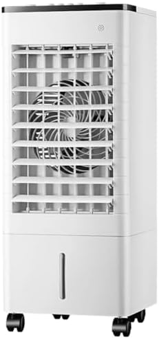 Tragbare Klimaanlage 3 in 1 Verdunstungskühler, Innenkühler Ventilator mit 9L Wassertank, Geschwindigkeitsfernbedienung, 90° Oszillation,