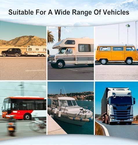 Dachklimaanlage – Effizientes Elektrisches Kühlsystem Für Den Einsatz Auf Dem Parkplatz Von Wohnmobilen, LKW, Campern Und Wohnwagen, Weiß, 12 V