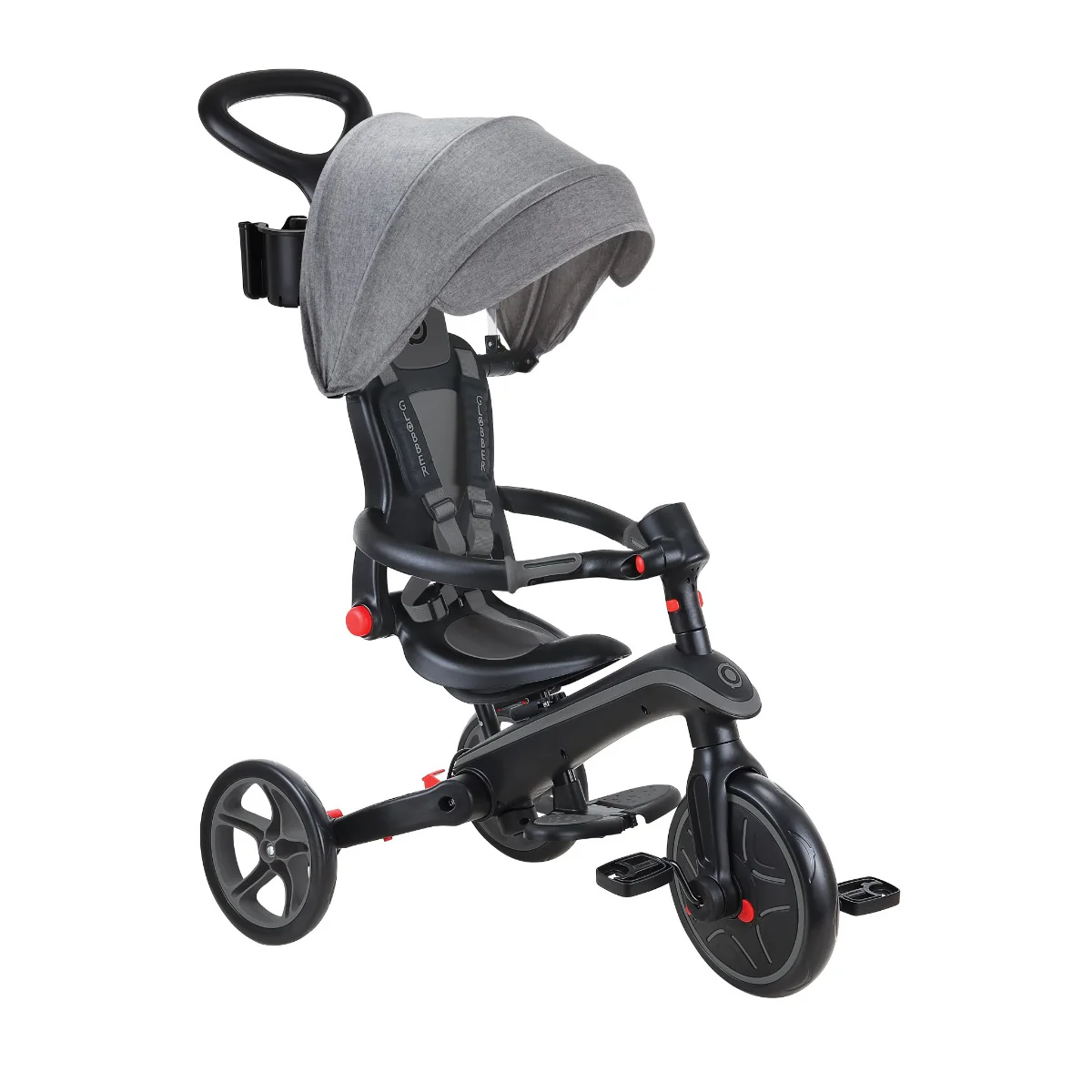 Globber Opvouwbare Explorer Driewieler 4-in-1 �C Met Ouderhendel