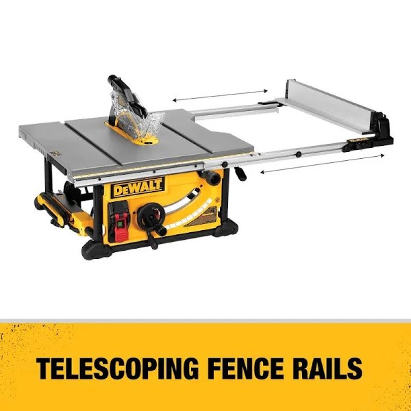 DeWalt DWE7491RS 10 Jobsite Table Saw & Rolling Stand