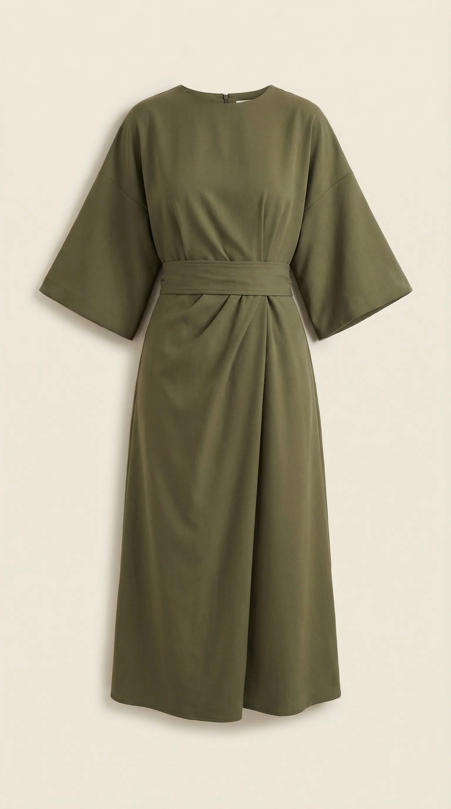 Midikleid mit Ballon?rmeln
