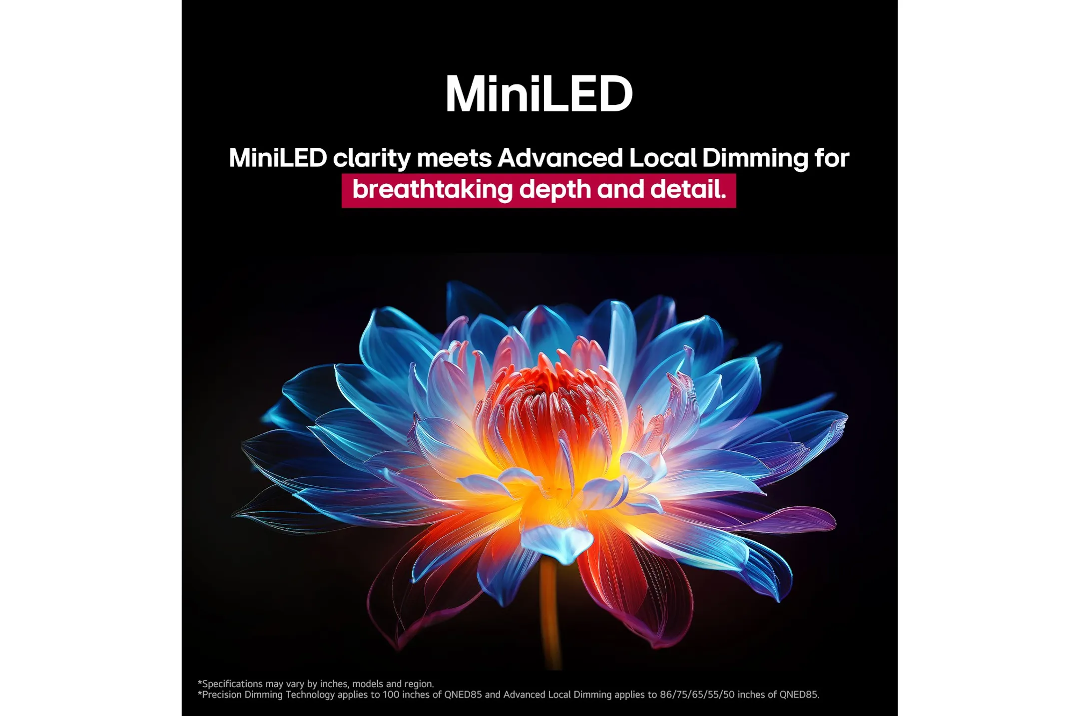 LG QNED evo AI MiniLED 4K TV 86QNED86A6A(2025) - 86 inch