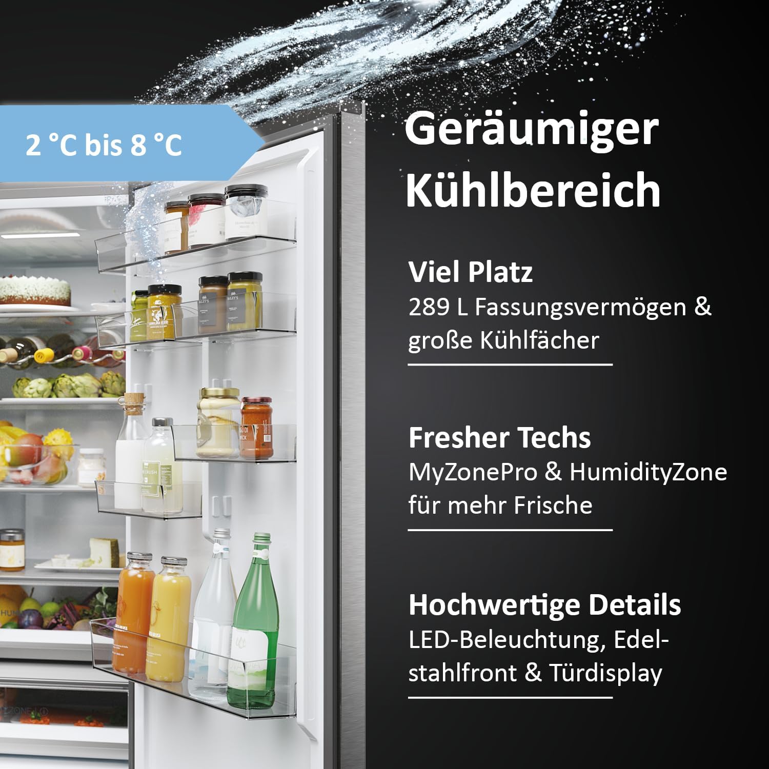 HAIER Réfrigérateur congélateur bas HTW5620DNMG