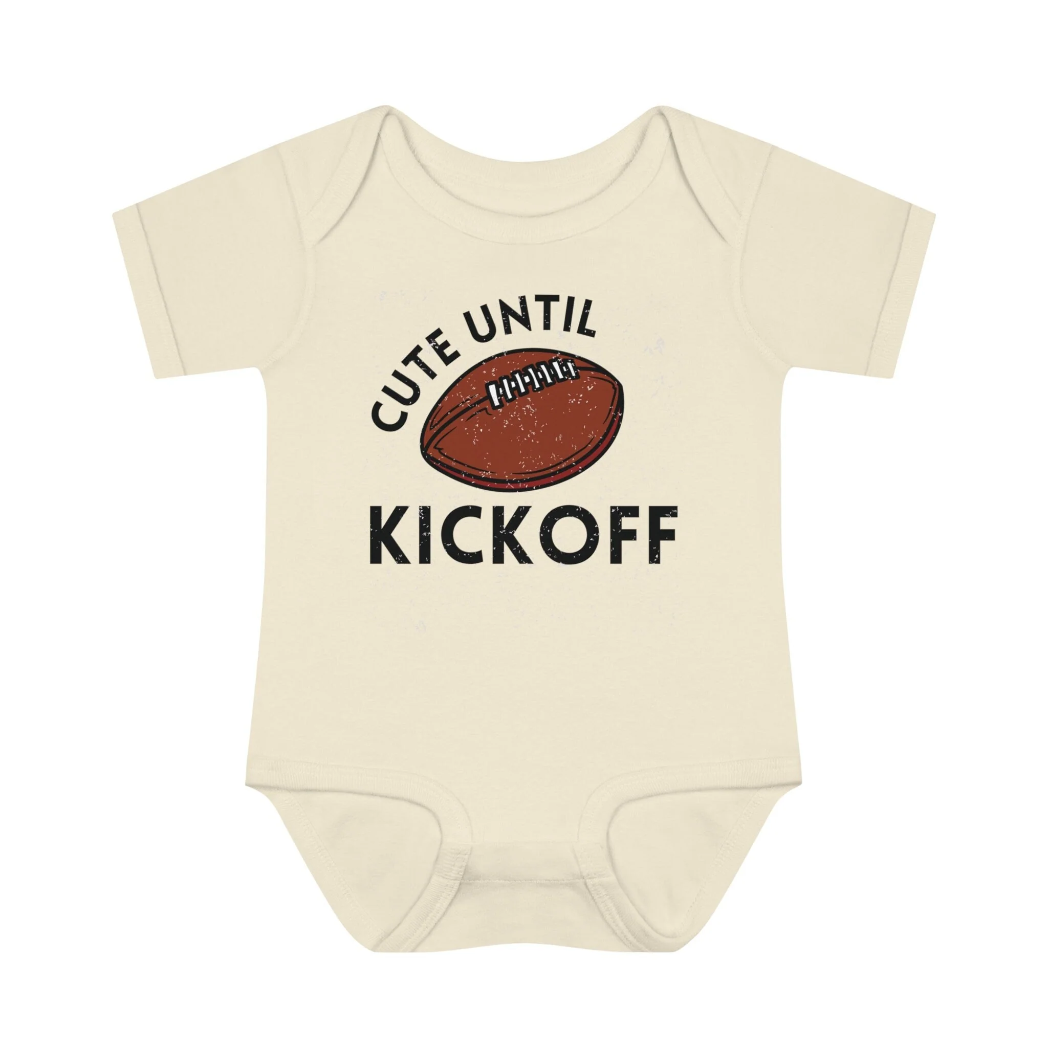 Cute Until Kickoff, Fall Baby Clothes, Football Season Onesies, Cute Football Bodysuit