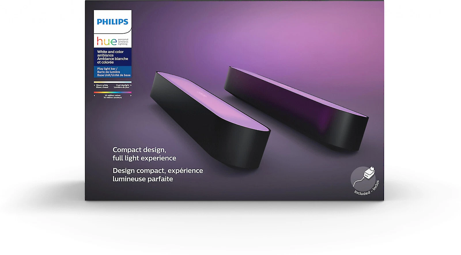 Philips Hue Play White en Color Ambiance Bar Light Dubbele Set