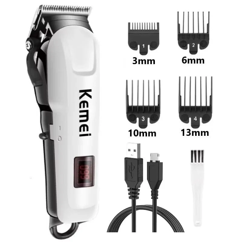 Electric Hair Clipper Professional Wireless Haircut Machine