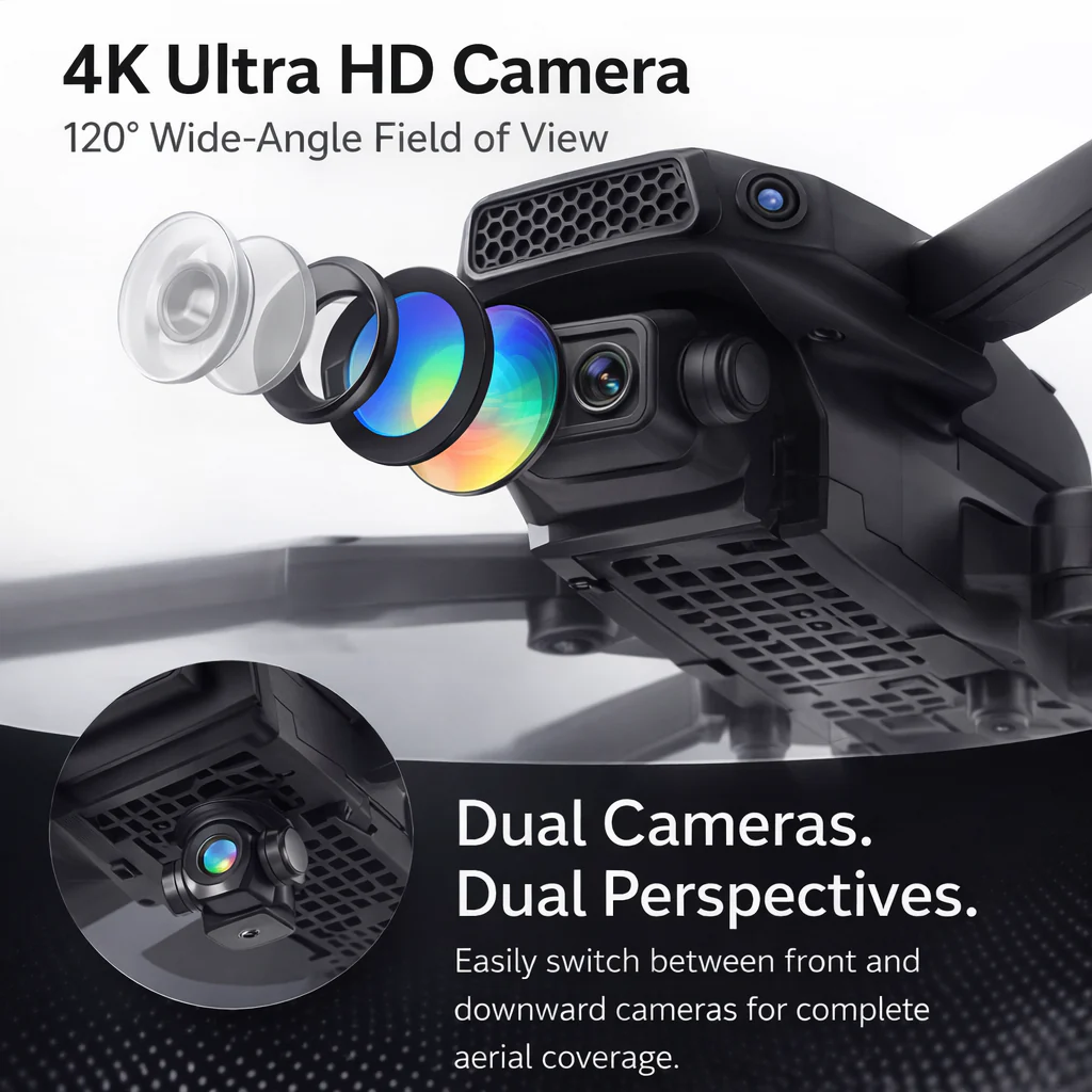 AeroMax 5G Drone with 4K Camera Pro Kit