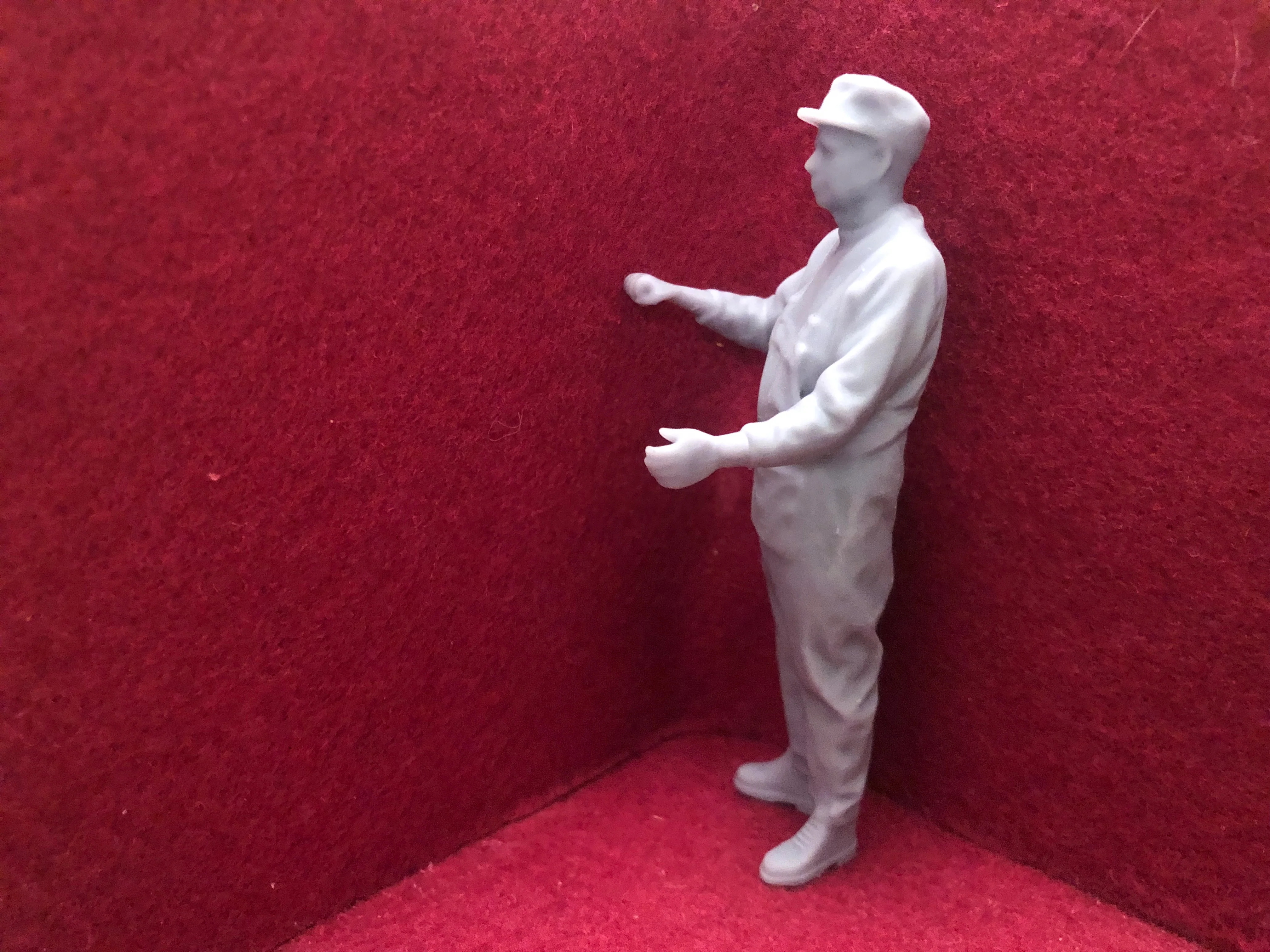 16mm figure  3D scan of a real person - MD047 1:19 scale & SM32