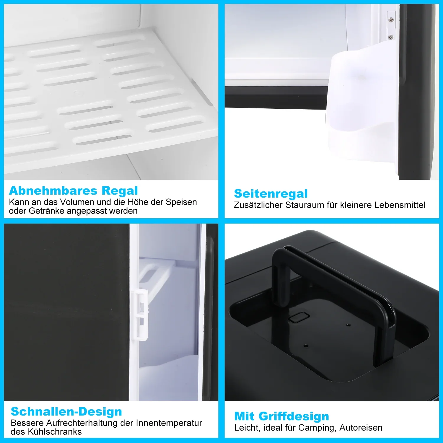 Sonnewelt 2-in-1 minikoelkast 15L koelbox