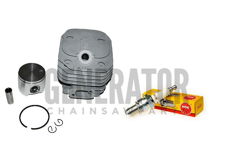 503 53 20-71 Cylinder Kit Piston Rings 48mm NGK Spark Plug Husqvarna 61 Saws