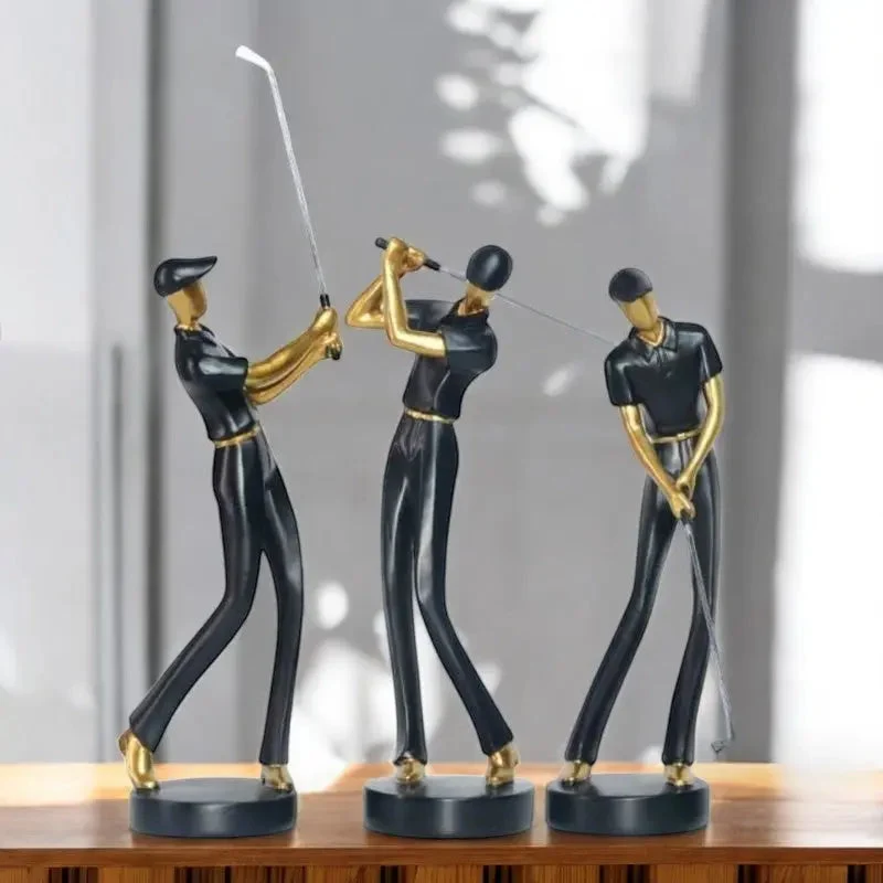 Swing Golf-Skulpturen