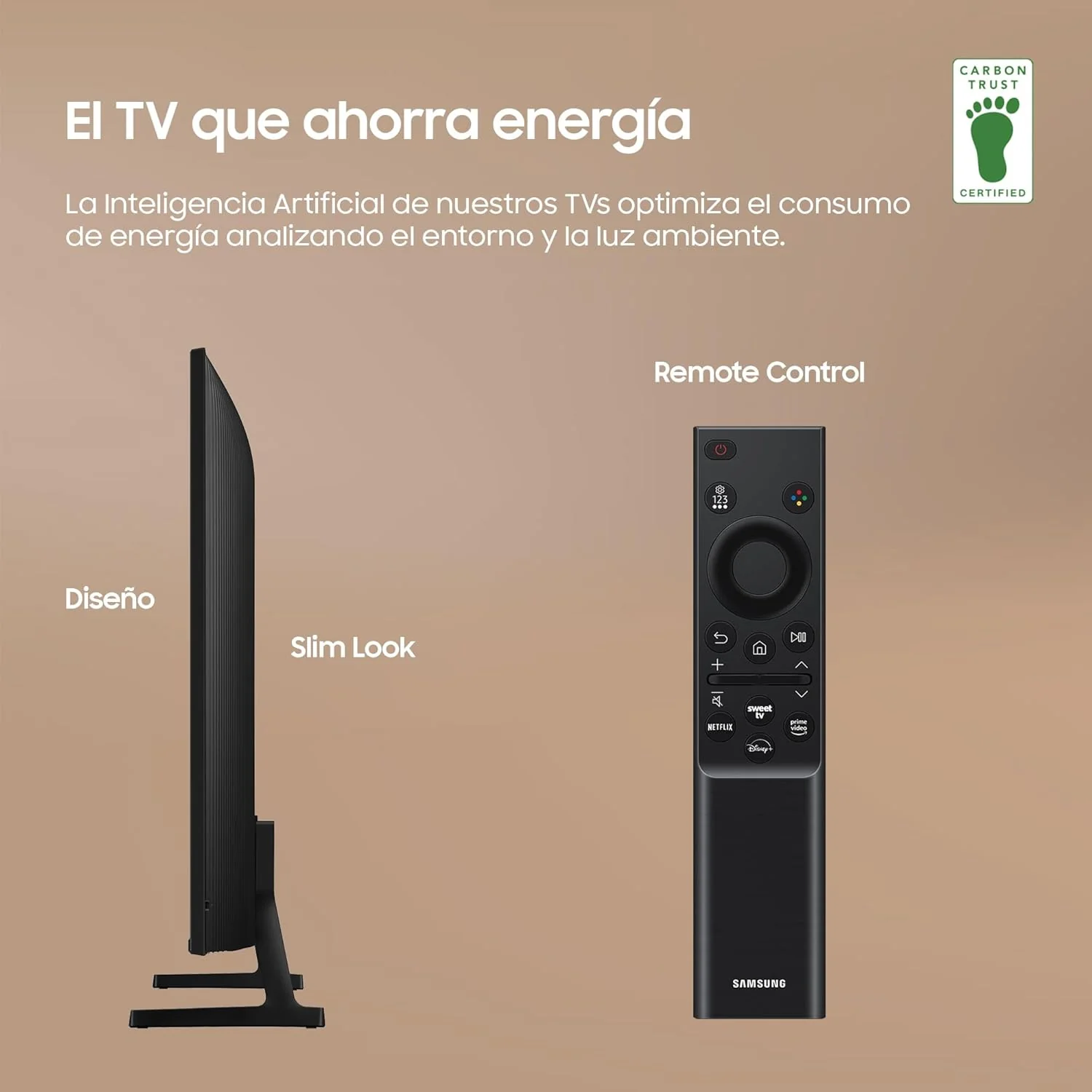 TV Crystal UHD 2024 50DU7105 Smart TV de 50
