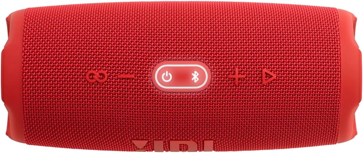 JBL Charge 5 Bluetooth-Lautsprecher in Schwarz �C Wasserfeste, portable Boombox mit integrierter Powerbank �C Eine Akku-Ladung f��r bis zu 20 Stunden kabellosen Musikgenuss