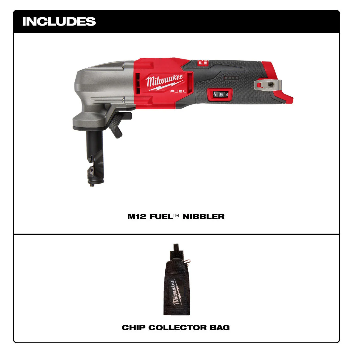 2025 Milwaukee 2476-20 - Variabele Snelheid 16 GA M12 FUEL? Schaar