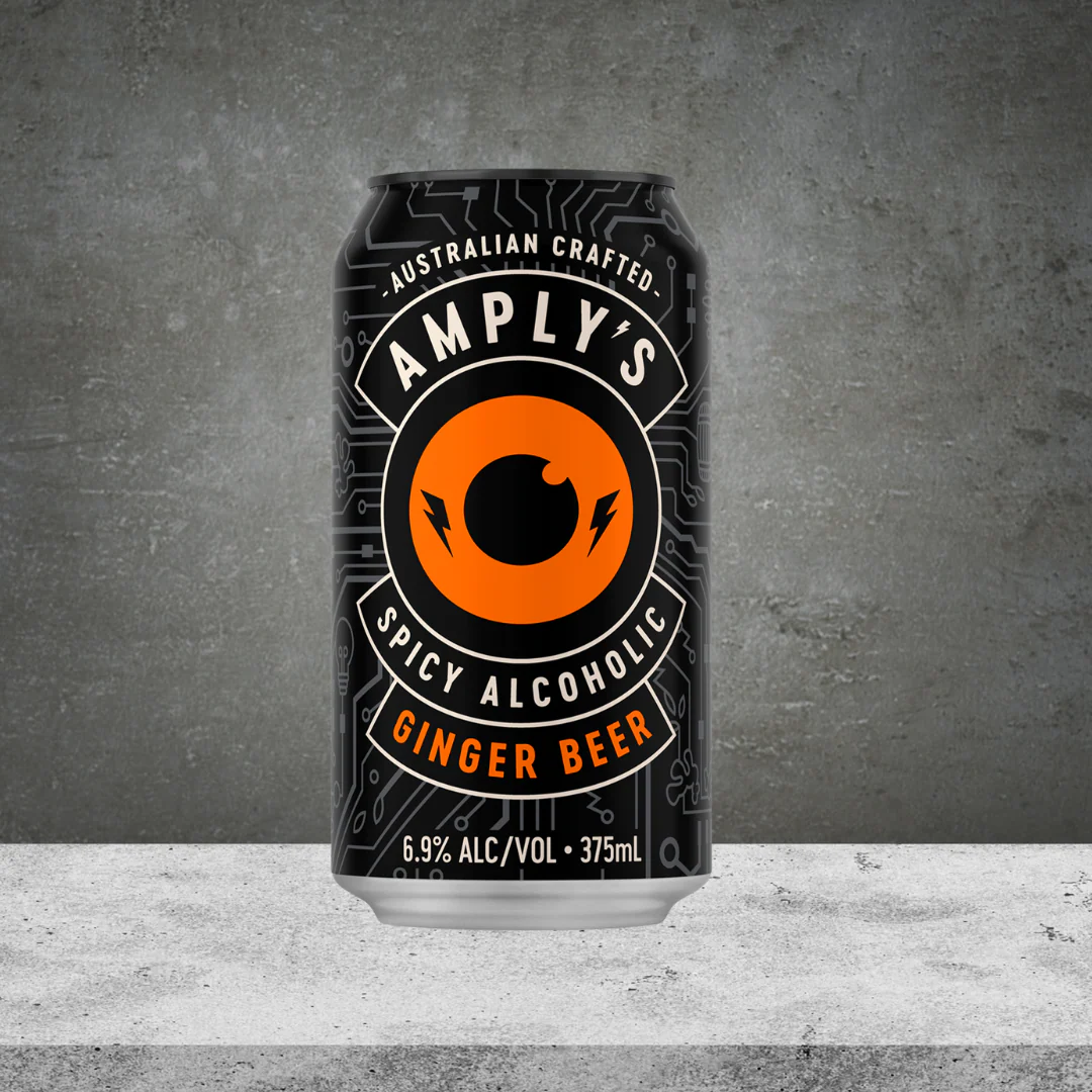 Amply's Spicy Alcoholic Ginger Beer 375ml