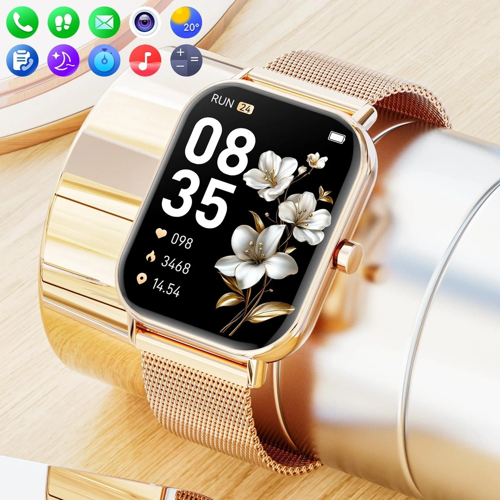 Avelora Ladies Smartwatch Smart Tracker