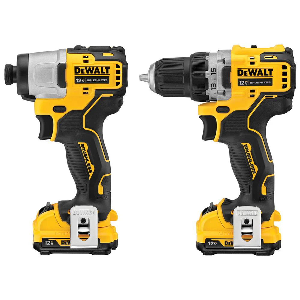2025 DeWALT DCK221F2 12V MAX XTREME Combo Boor- en Klopboormachine Set zonder Borstels