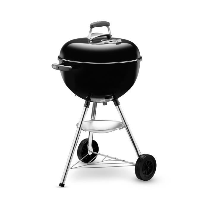 Grill węglowy - Kocioł Bar B - 10 pokryw - 57 cm - Czarny Weber