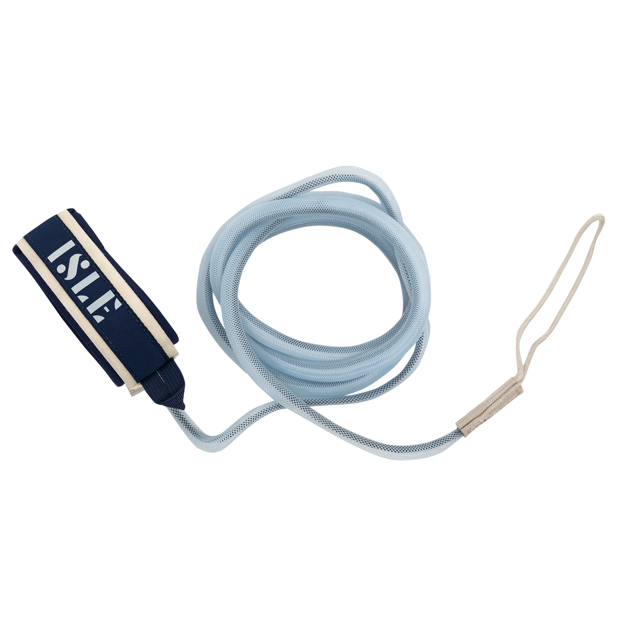 Light Blue 9 Foot Lightweight Straight Paddle Board Leash
