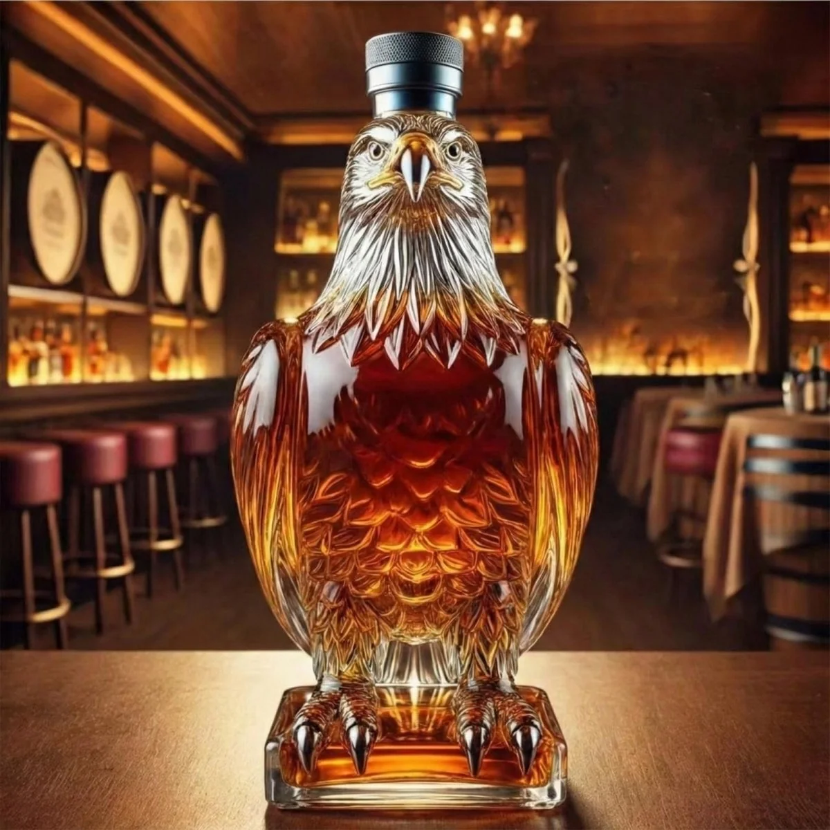 Rebellischer Whiskey-Dekanter