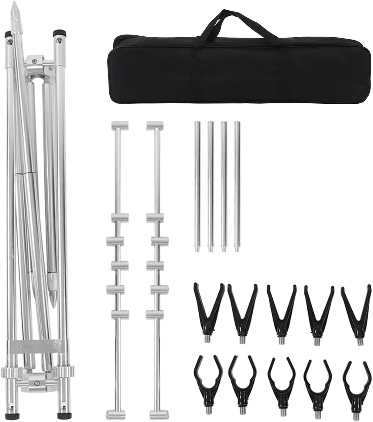 Einziehbarer Angelrutenständer mit abnehmbarem Design aus Aluminiumlegierung für Angelruten