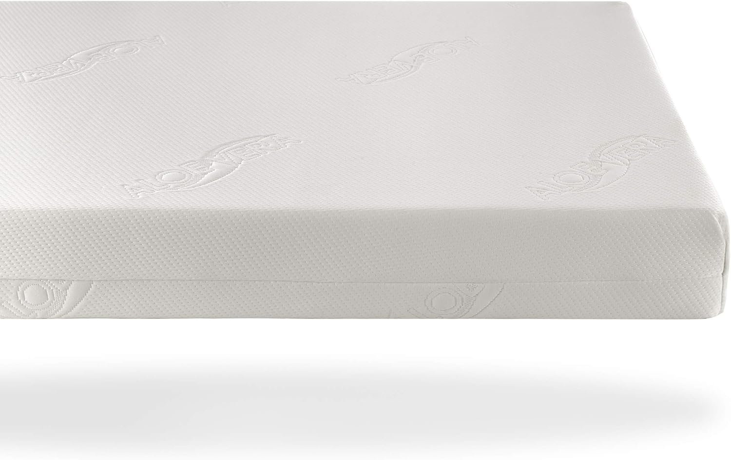 Love For Sleep Babybett Beistellbett 120x60cm mit Sicherheitsbarriere Umwandelbar und Matratze Weiß Denise Kinderbett Baby Bett Holz - Kinderbett Babybett, Mitwachsend Gitterbett Baby Bed