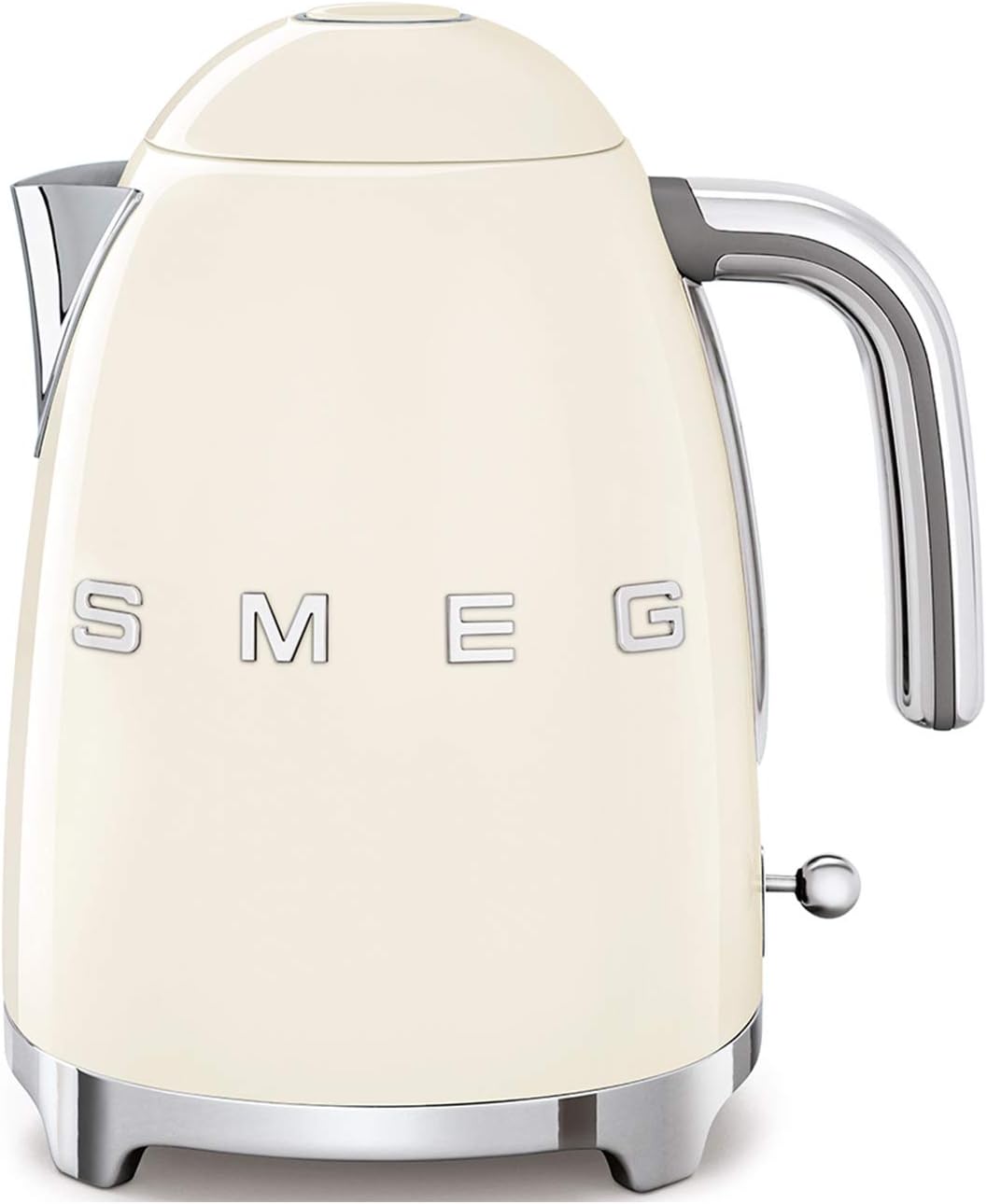 Smeg, 2x2 TSF01CREU -Toaster, 2 Schlitze für 2 Scheiben, 6 Vergoldungsniveaus, Heizfunktion, Abtau- und Bagel- Funktion, Sammelschublade, 950W, Creme