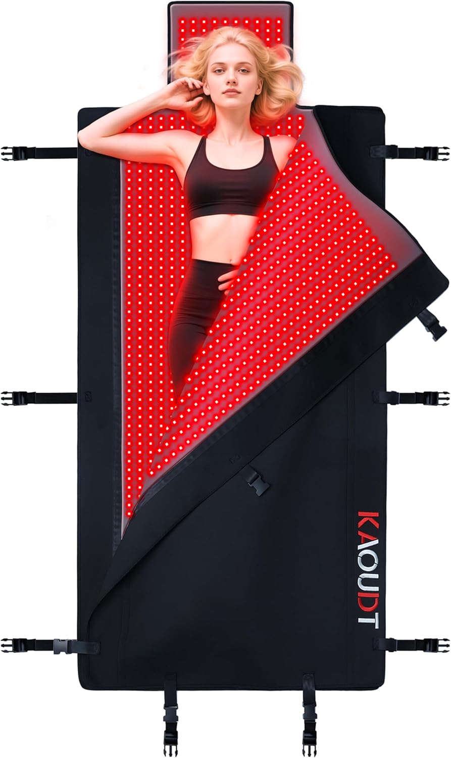 2025 Red Light Therapy Mat, Medical-Grade TPU, 2570 LEDs, 73