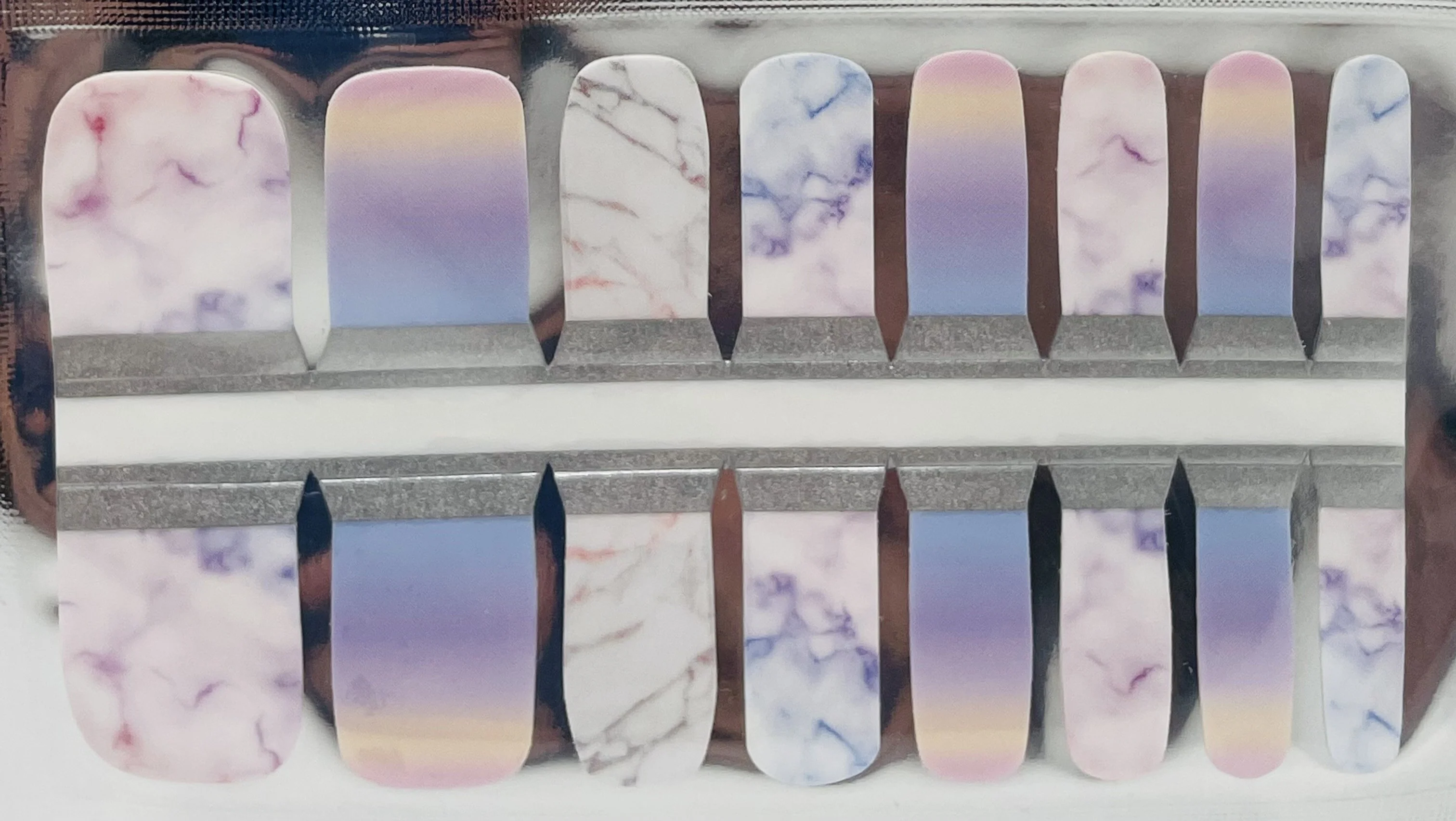 Rainbow Marble (Feet)