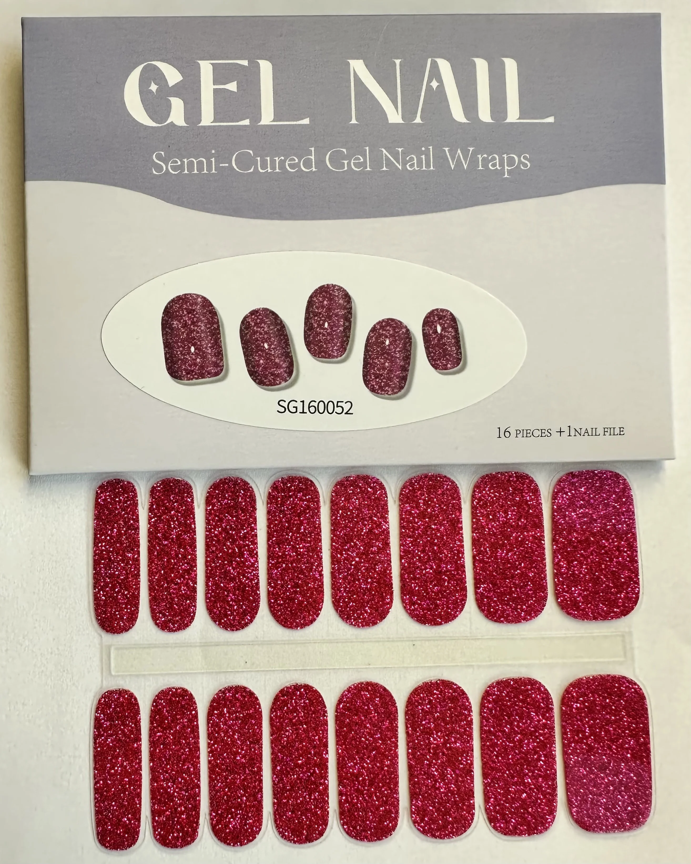 Pink Glitter Gel
