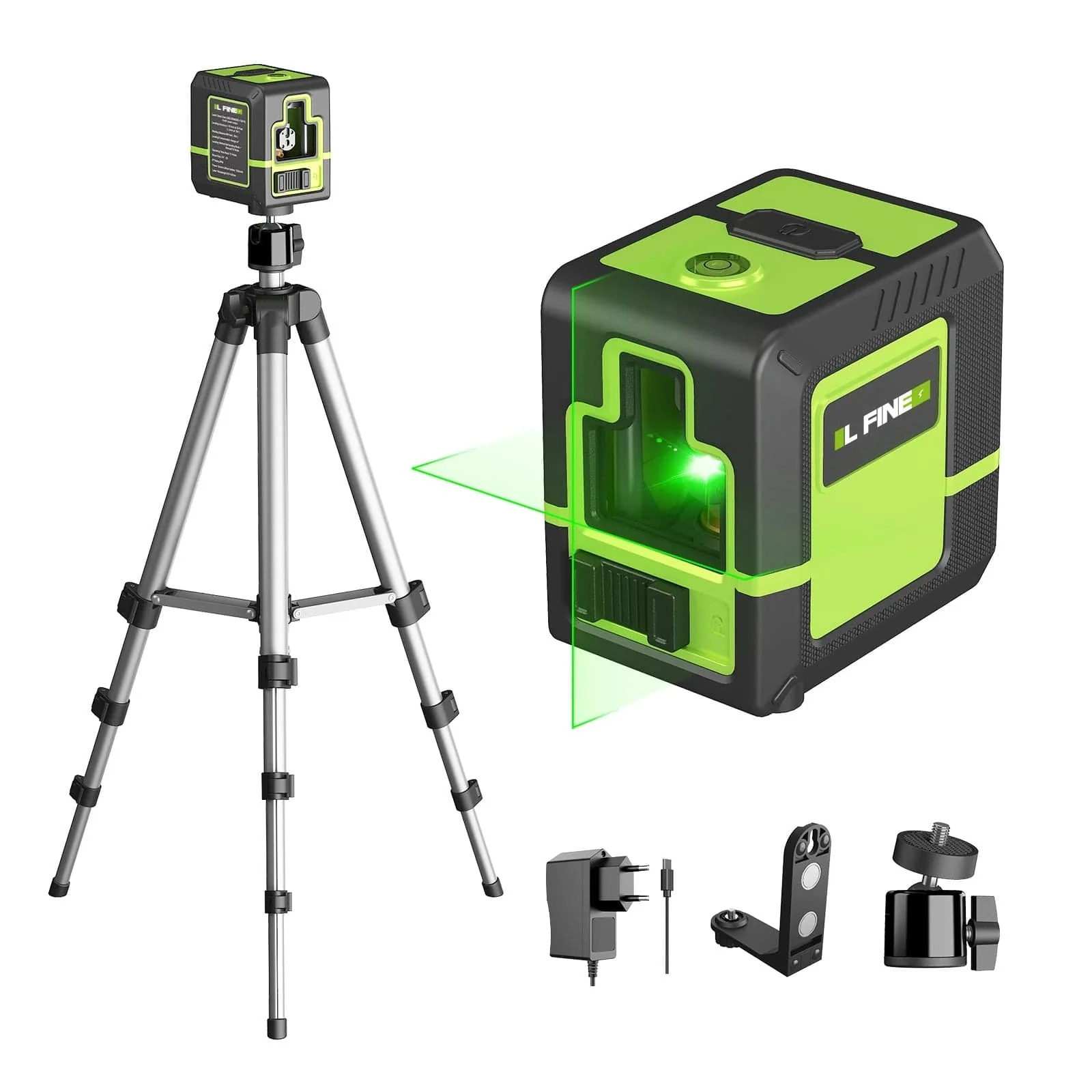 2-Line Laser Level with Tripod