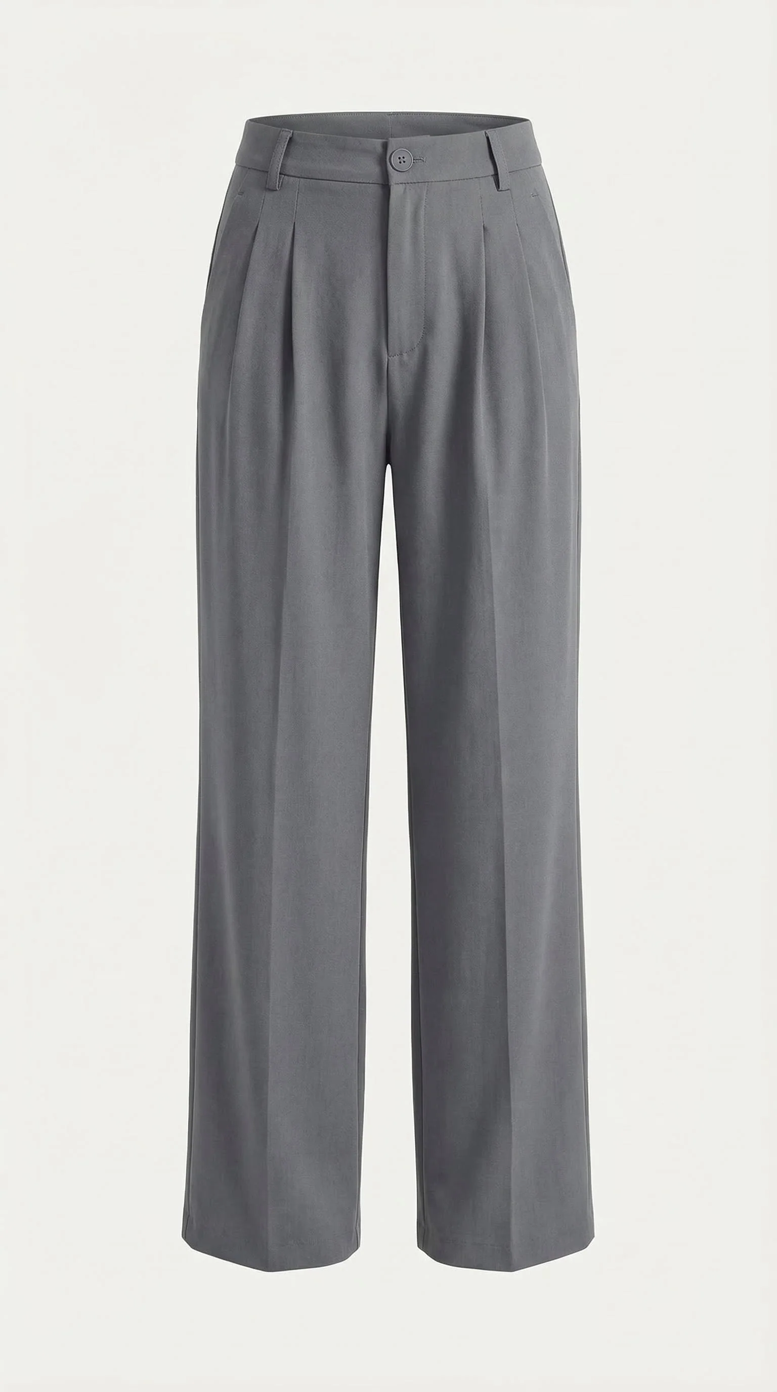 High Waist Stoffhose