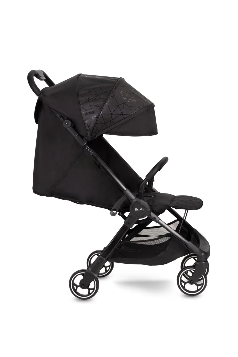 Silver Cross Clic Wandelwagen met Regenhoes �C Zwart